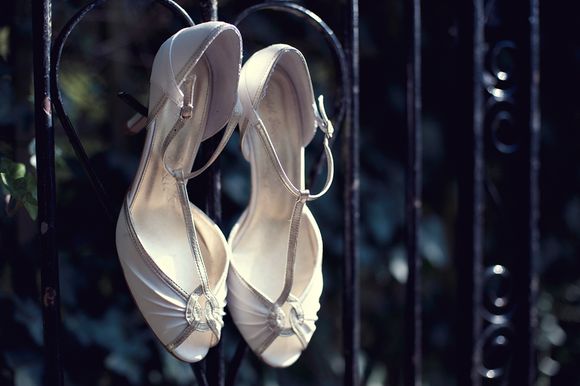 Rachel Simpson wedding shoes