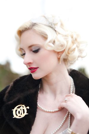 Great Gatsby inspired Bride and wedding...