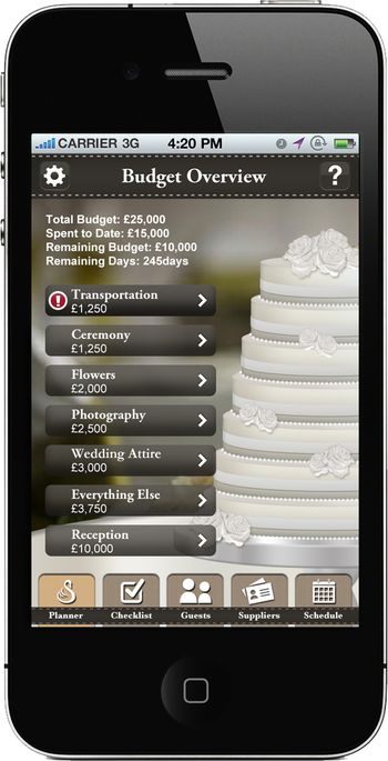 The Ultimate Wedding App by Luxury Wedding Planner Sarah Haywood, author of The Wedding Bible