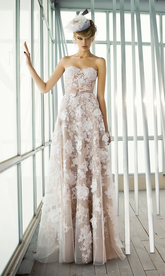 Beatrice wedding dress by Mira Zwillinger, sold at Browns Bride London