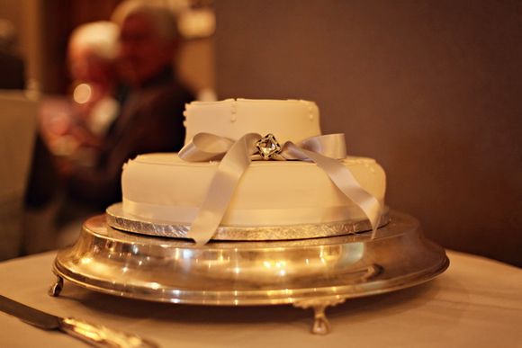 Marks & Spencer wedding cake