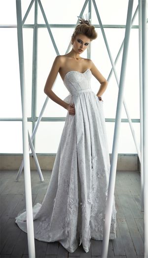 Kassandra wedding dress by Mira Zwillinger, sold at Browns Bride London