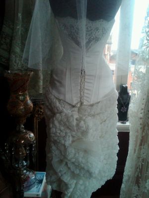 Dolce Vita Dress (close up on corset)