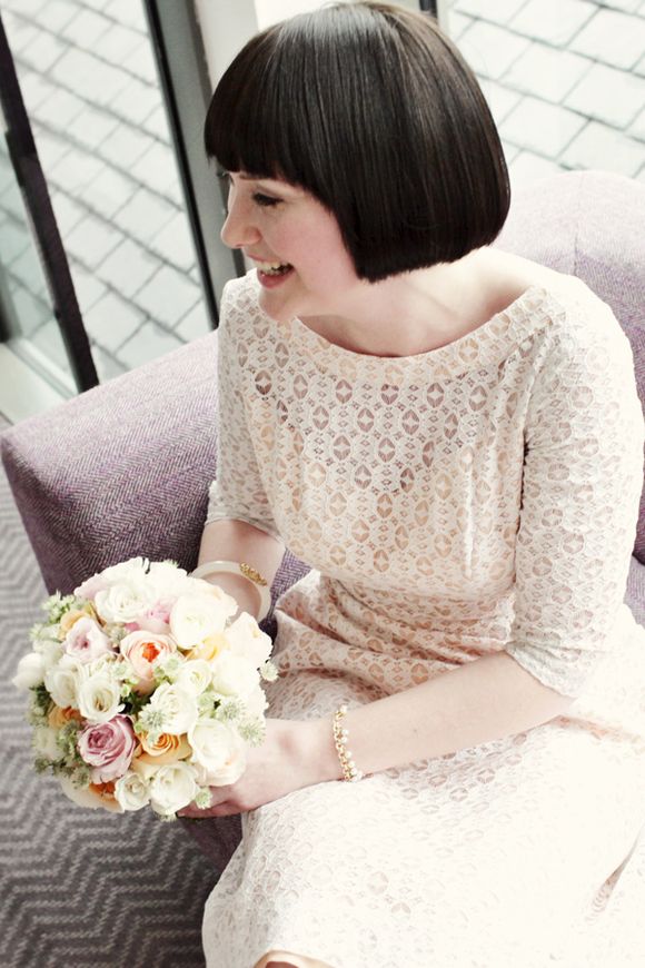 1960s vintage wedding dress