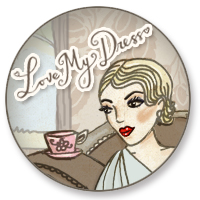 New badge! Please download me and link to www.lovemydress.net - thank you!