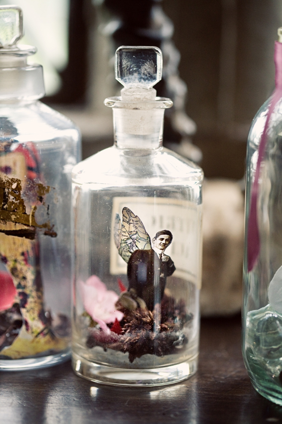 Fairies in a jar, wedding favours