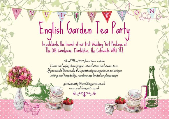 Garden Party Invite
