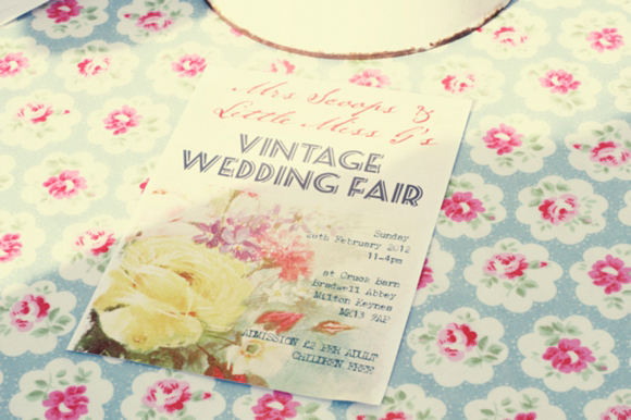 Mrs Scoops and Little G's Vintage Wedding Fair