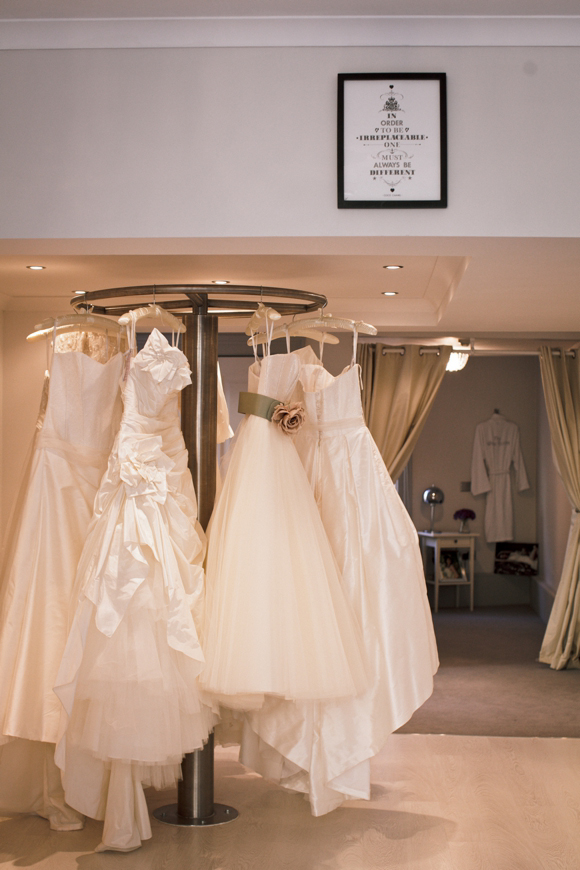 The White Room designer wedding dress boutique in Sheffield, stocking Jenny Packham, Claire Pettibone, Cymbeline and Stephanie Allin...