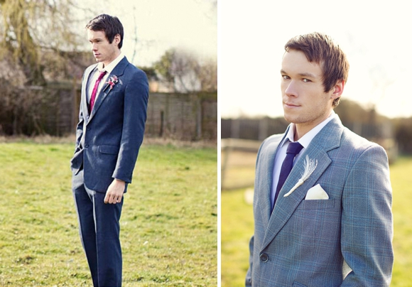 Vintage wedding suits by Tweedmans