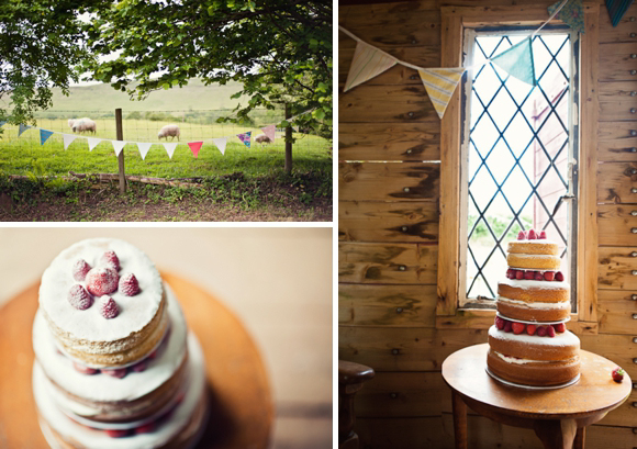 A wedding dress made from tableclothes, by Cardiff & South Wales Wedding Photographer, Aga Tomaszek