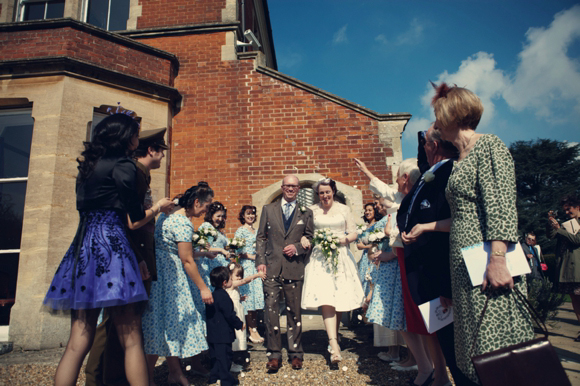 1940s and 1950s vintage inspired wedding - a match.com success story!