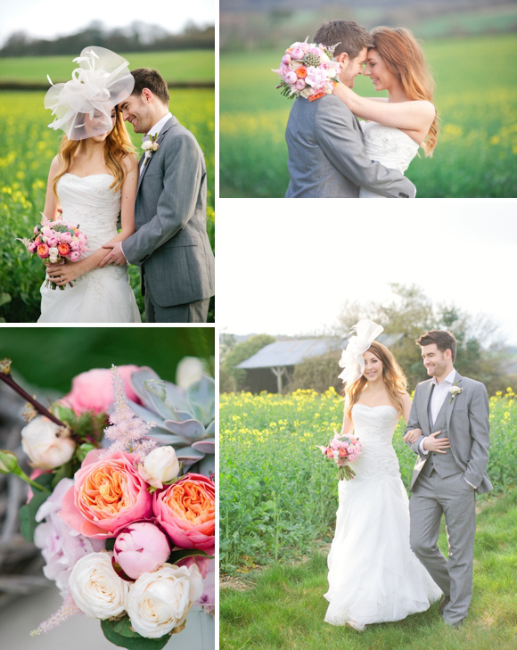 Countryside and Pretty ~ Floral Heaven in the Fields, by Hampshire Wedding Photographer Naomi Kenton...