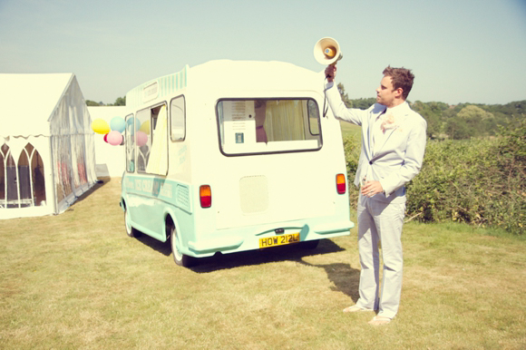 Fish & Chips, Sunshine and Ice Cream ~ A Vintage Inspired Garden Fete Wedding... Photography by http://elizaclaire.com