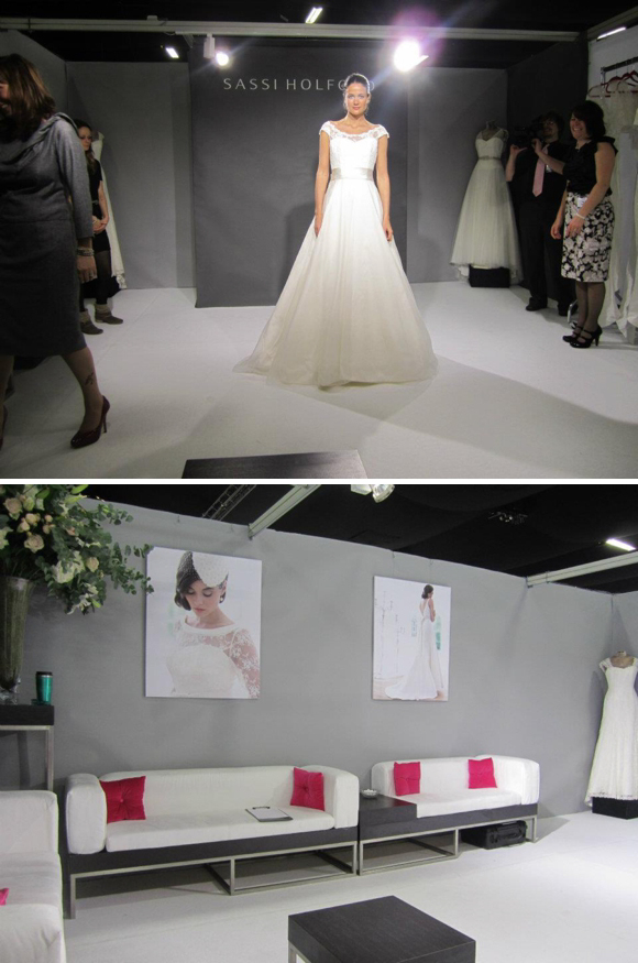 Sassi Holford at The White Room wedding boutique in Sheffield...