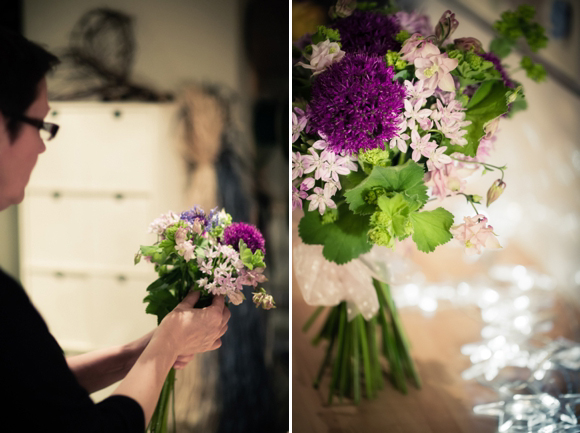 British home grown wedding flowers