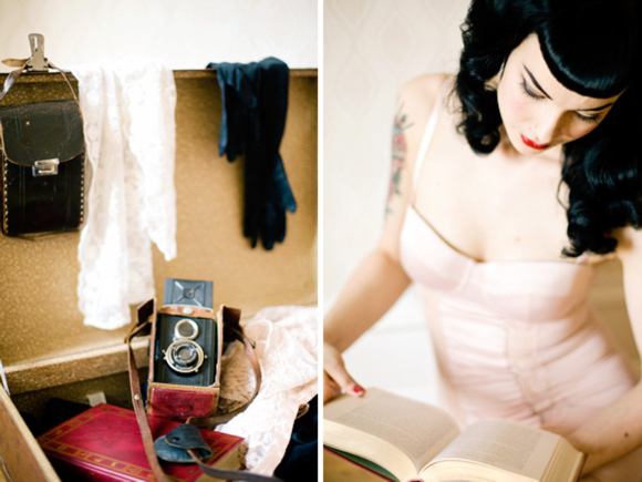 1950s Vintage Pinup Boudoir