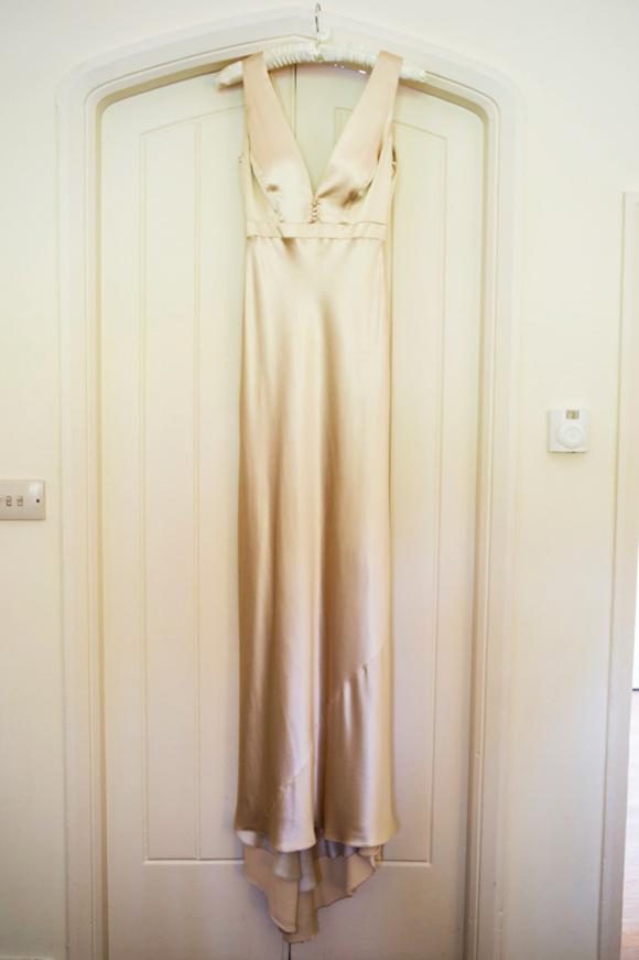 A 1940s Silk Wedding Dress by The Vintage Wedding Dress Company, Love My Dress Wedding Blog