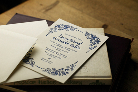 Artcadia Letterpress Wedding Stationery