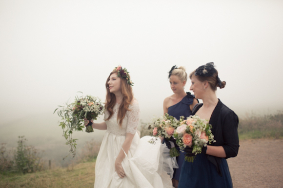 Floral Crown, Scottish Castle Wedding