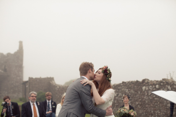 Floral Crown, Scottish Castle Wedding