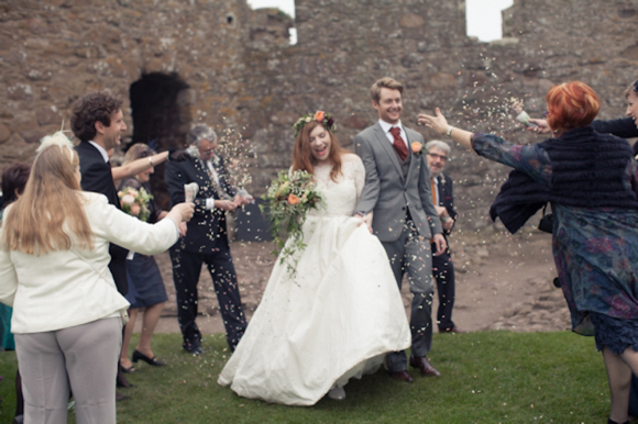 Floral Crown, Scottish Castle Wedding