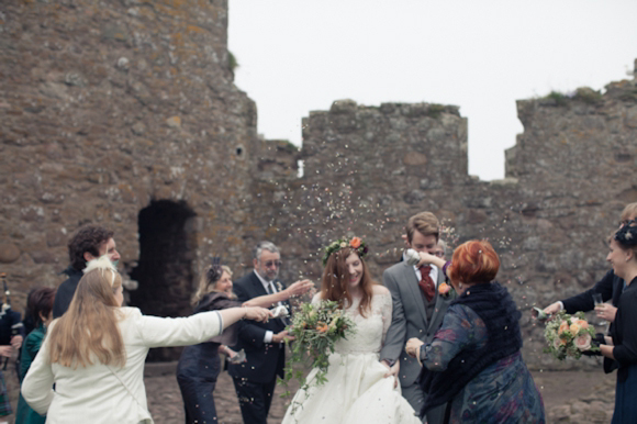 Floral Crown, Scottish Castle Wedding