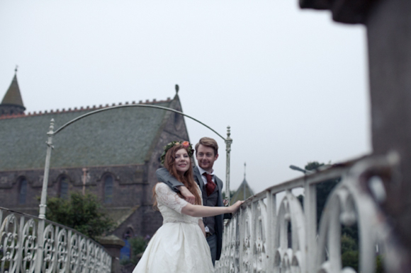 Floral Crown, Scottish Castle Wedding