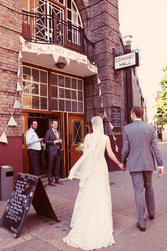 Caroline Castigliano wedding dress, vintage inspired wedding