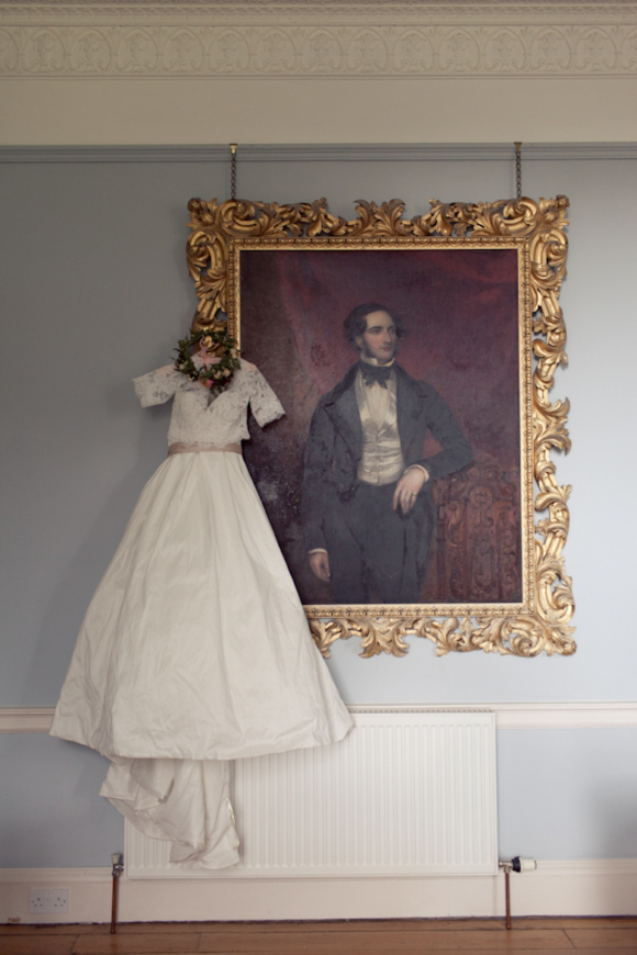 Floral Crown, Scottish Castle Wedding