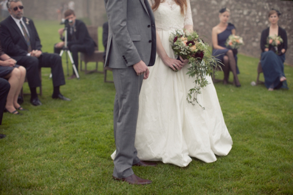 Floral Crown, Scottish Castle Wedding