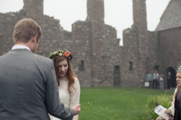 Floral Crown, Scottish Castle Wedding