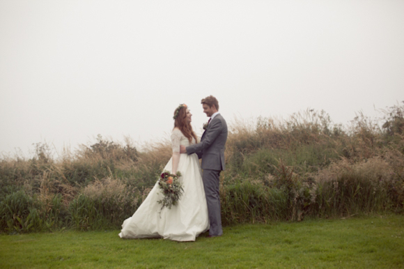 Floral Crown, Scottish Castle Wedding