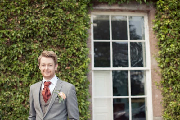 Floral Crown, Scottish Castle Wedding