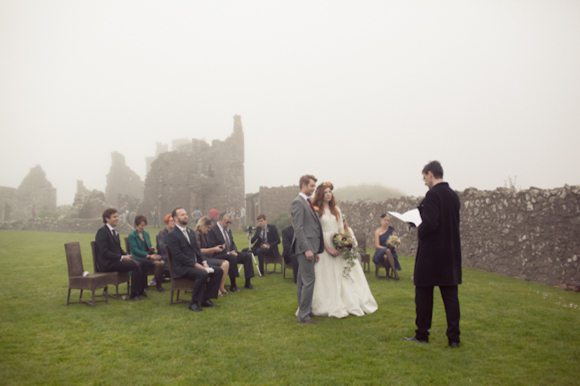 Floral Crown, Scottish Castle Wedding