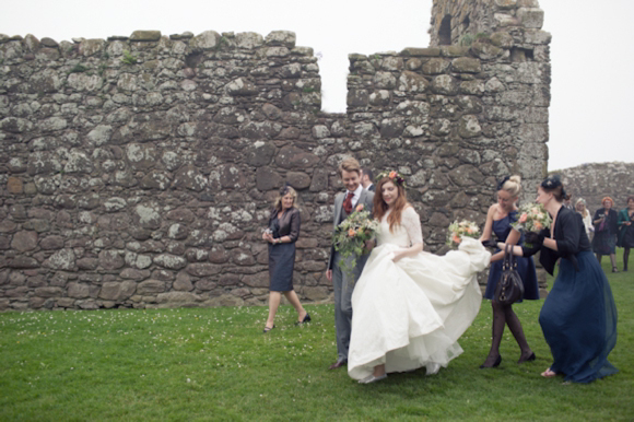 Floral Crown, Scottish Castle Wedding