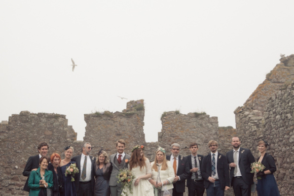 Floral Crown, Scottish Castle Wedding