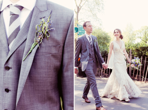 Caroline Castigliano wedding dress, vintage inspired wedding