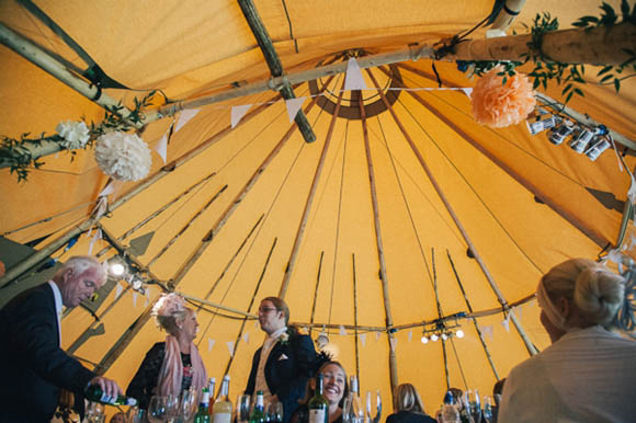 Eden Jenny Packham, Tipi wedding, vintage wedding, 1920s inspired wedding