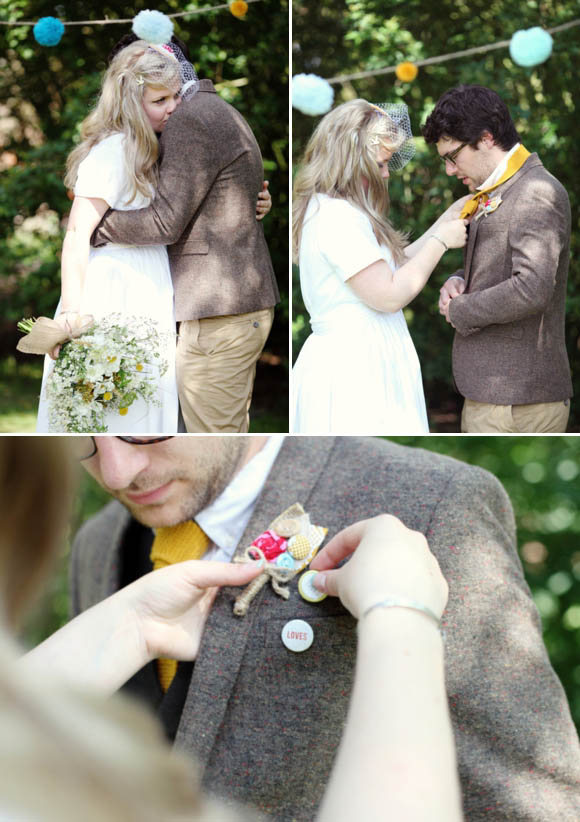 Handmade, rustic barn wedding