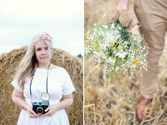 Handmade, rustic barn wedding