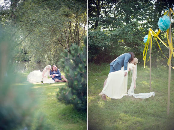 Twobirds wedding dress, Papa Kata, tents, teepee, garden party wedding