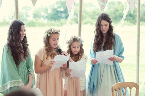 Claire Pettibone Wedding Dress, Barn Wedding, photos by Eliza Claire