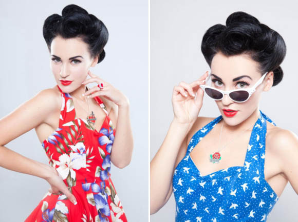 1950s inspired wedding dresses by Oh My Honey