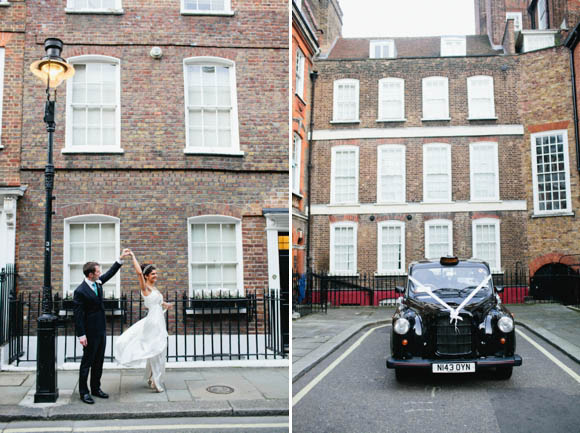 Temperley Wedding Dress, Groucho Club Wedding, London