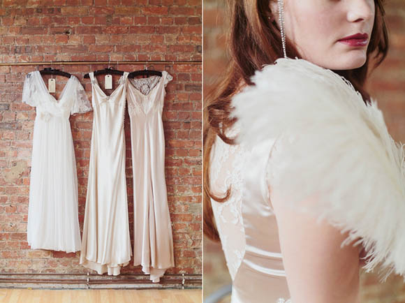 Vintage inspired wedding dress designer in London, Dana Bolton