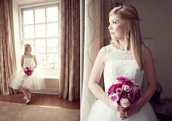 Kitty & Dulcie wedding dress, Durham castle wedding, Karen McGowran Photography