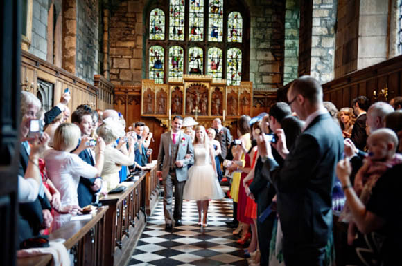 Kitty & Dulcie wedding dress, Durham castle wedding, Karen McGowran Photography