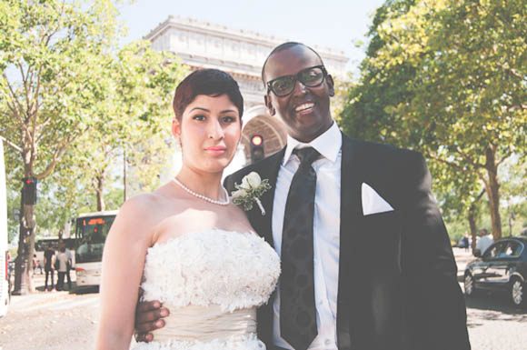 An Audrey Hepburn inspired pre wedding shoot in Paris