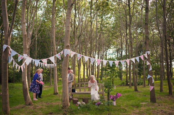 Woodland blessing wedding, tipis, diy wedding